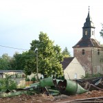 Abriss des Kleinliebenauer Ritterguts, 2004 | Foto: Heike Sichting 2004-05-29-Gutsabriss-HS(0006)