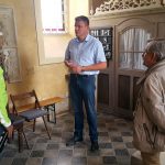Besuch von Herrn Kiesewetter in Kleinliebenau (Juli 2020) | Foto: S. Adaschkiewitz